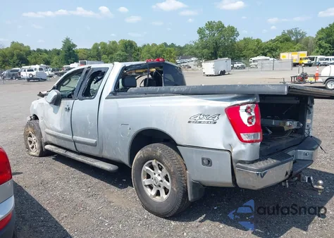 2004 Nissan Titan Le из США, поврежденный, VIN 1N6AA06BX4N590675